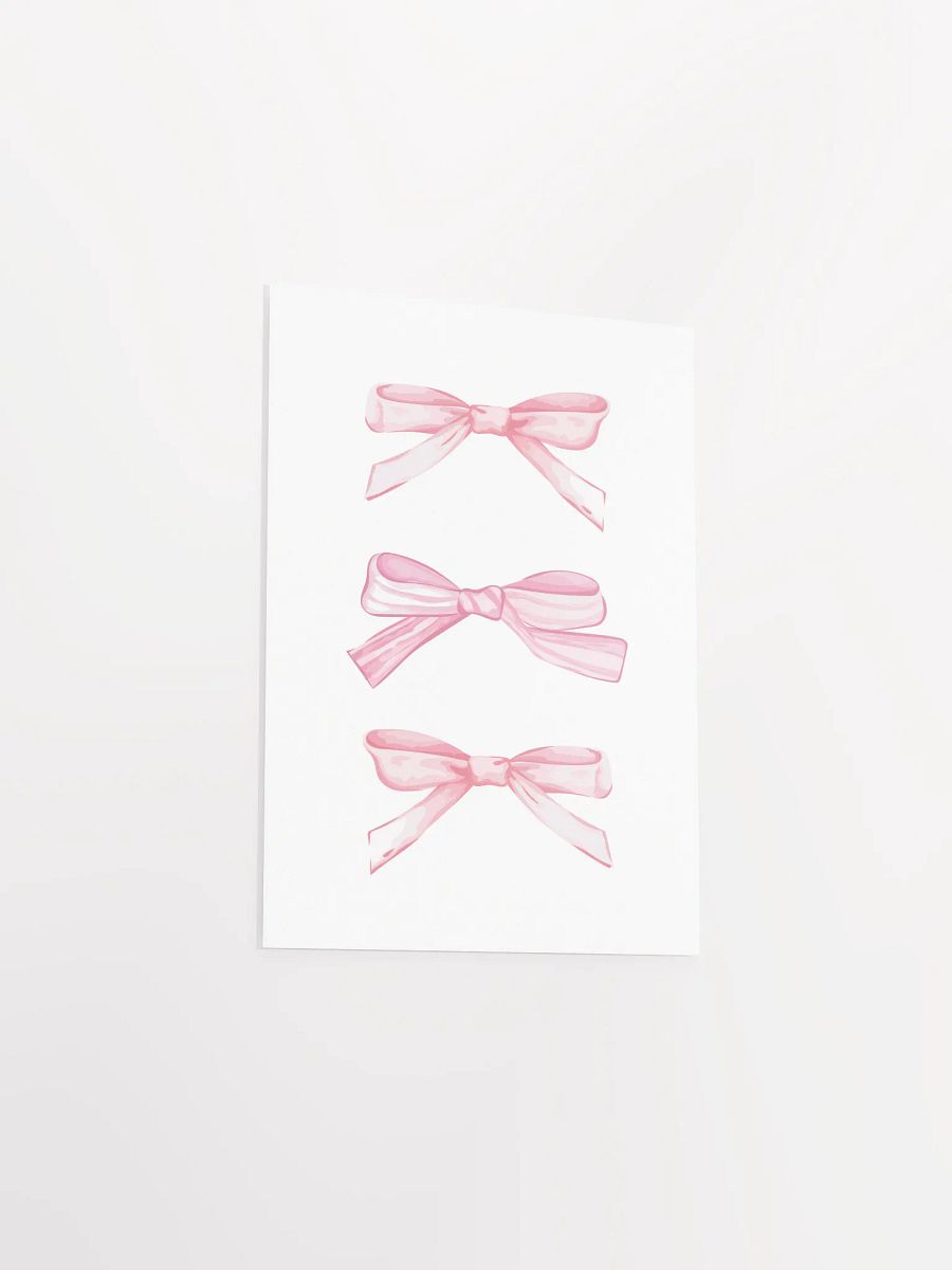 Pink Bows Coquette Print product image (7)