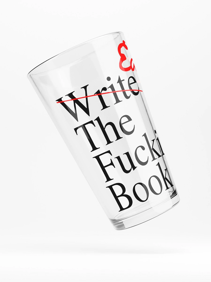 Edit the Fucking Book Shaker Pint Glass product image (4)