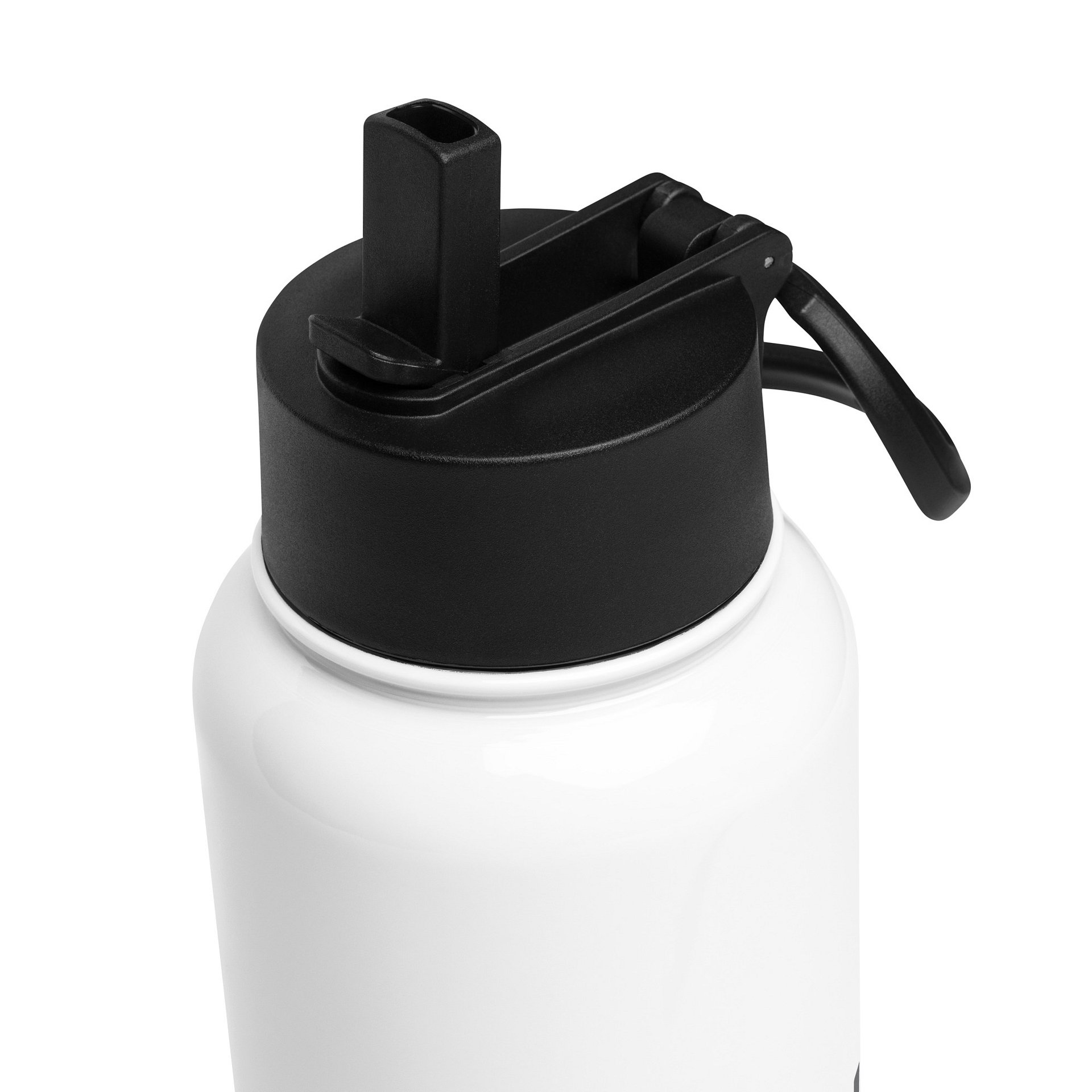 AUMC Logo and Mission Tag Stainless Steel Water Bottle with Straw Lid product image (9)
