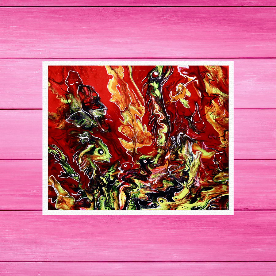 Creatures of Fire | Art Print product image (1)