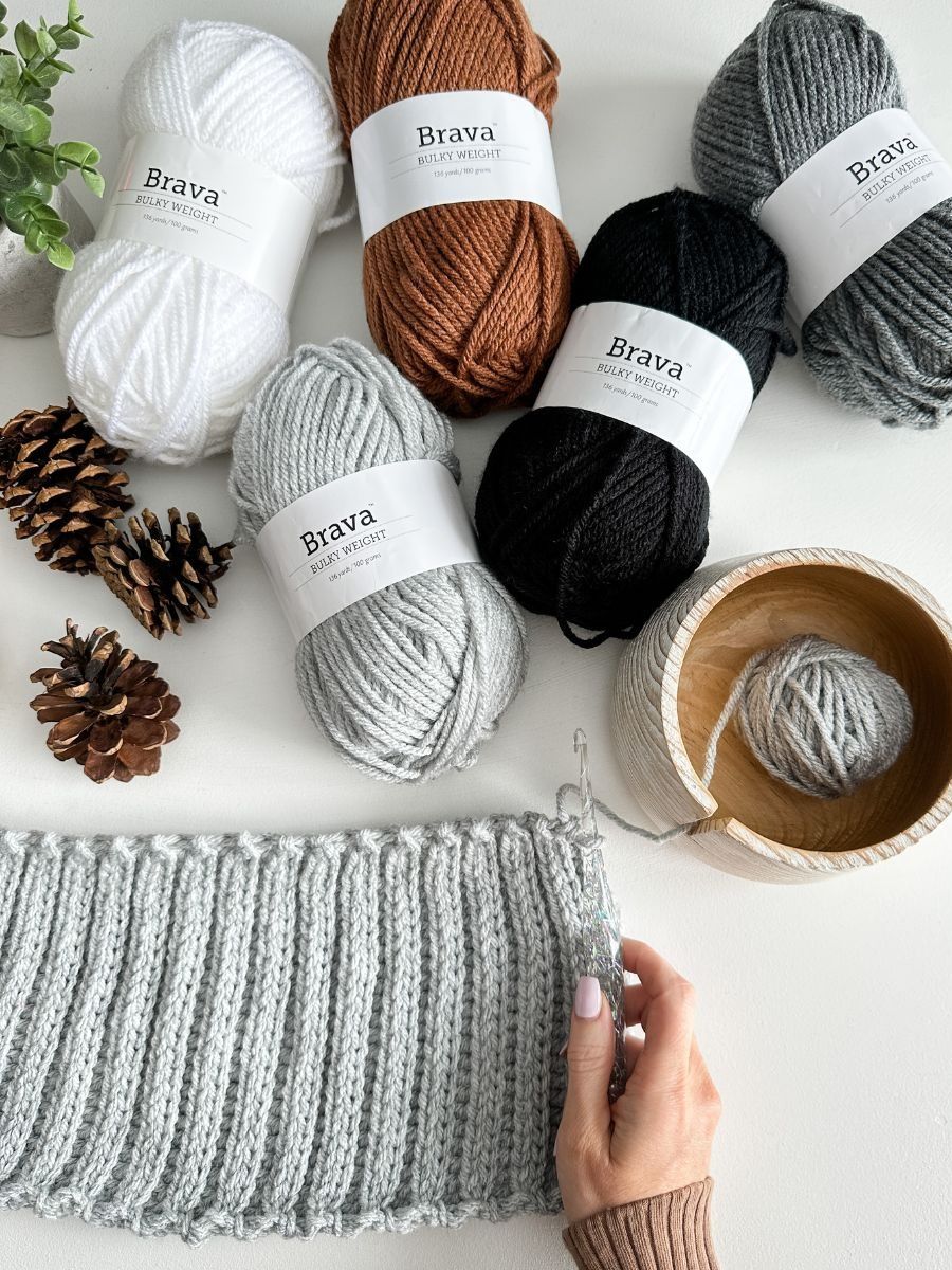 Chunky Ribbed Hat Crochet Pattern product image (5)