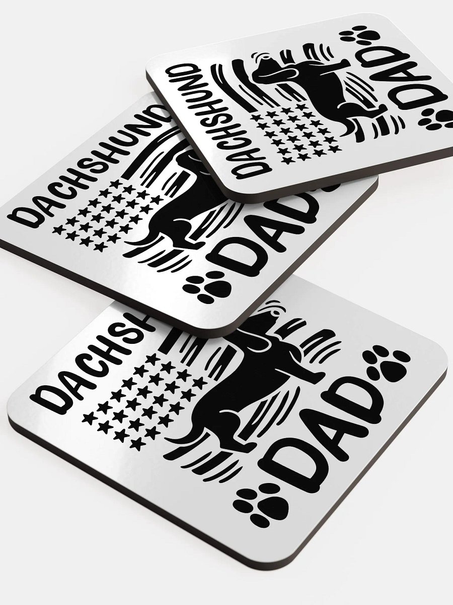 ScarletWolf Weenie Dad Coaster product image (5)