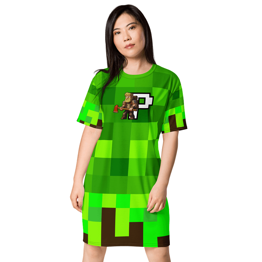 Patient PixelZ P Logo T-Shirt Dress (PixelZ My Craft) product image (1)