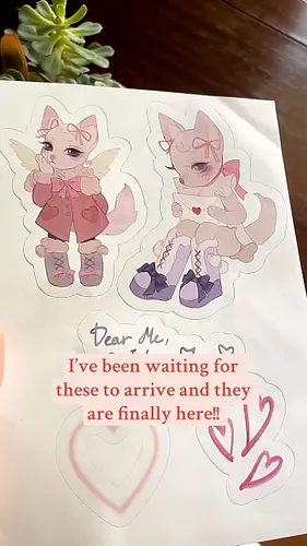 I’ve been working on these for the past few months and so happy I’m able to hold them now 😭💘💘💘💘 They are now available in my ...