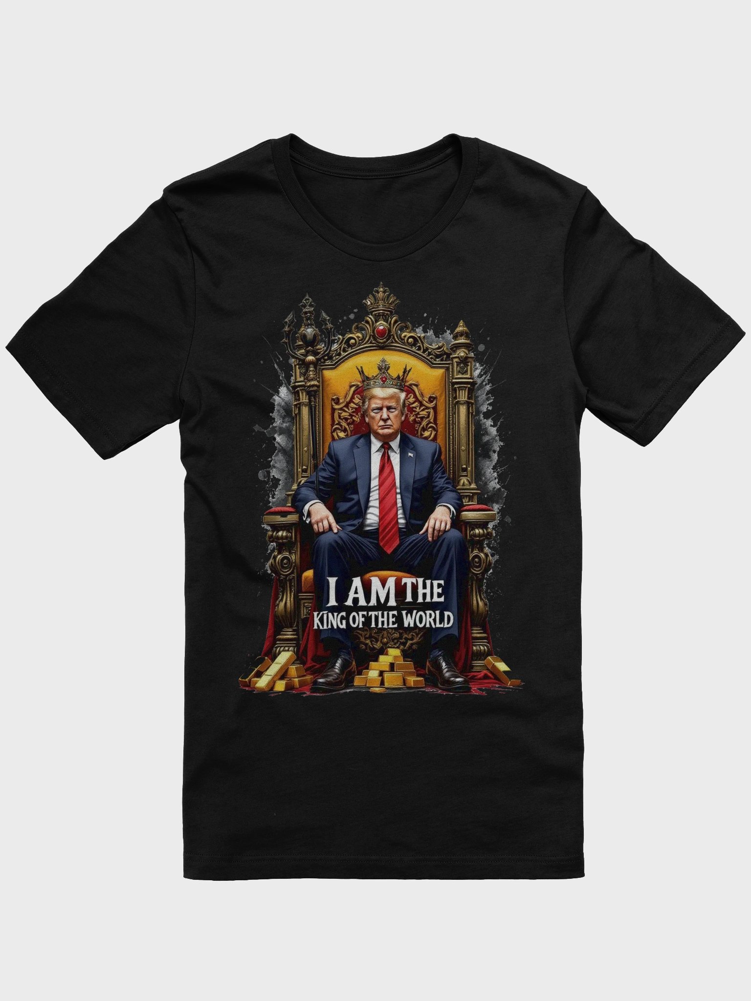 Trump King of the World Bella Soft Tee product image (11)