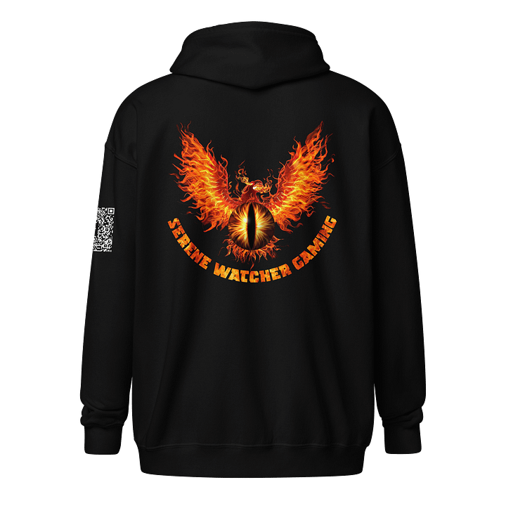 Gildan Zip-up Hoodie in Black product image (2)
