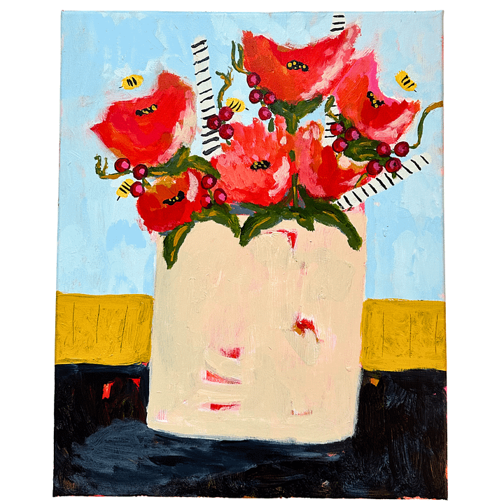 Original Painting: Bloom Wild, Honey product image (2)