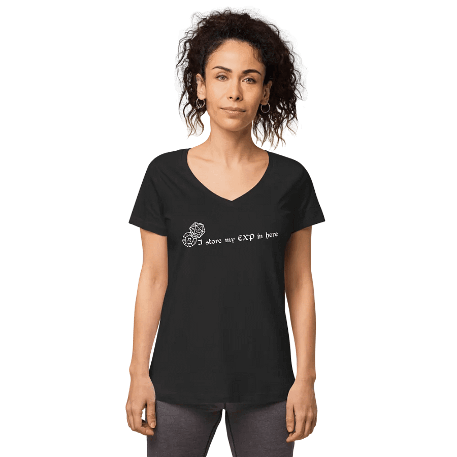 Storing EXP fitted shirt (White text) product image (1)