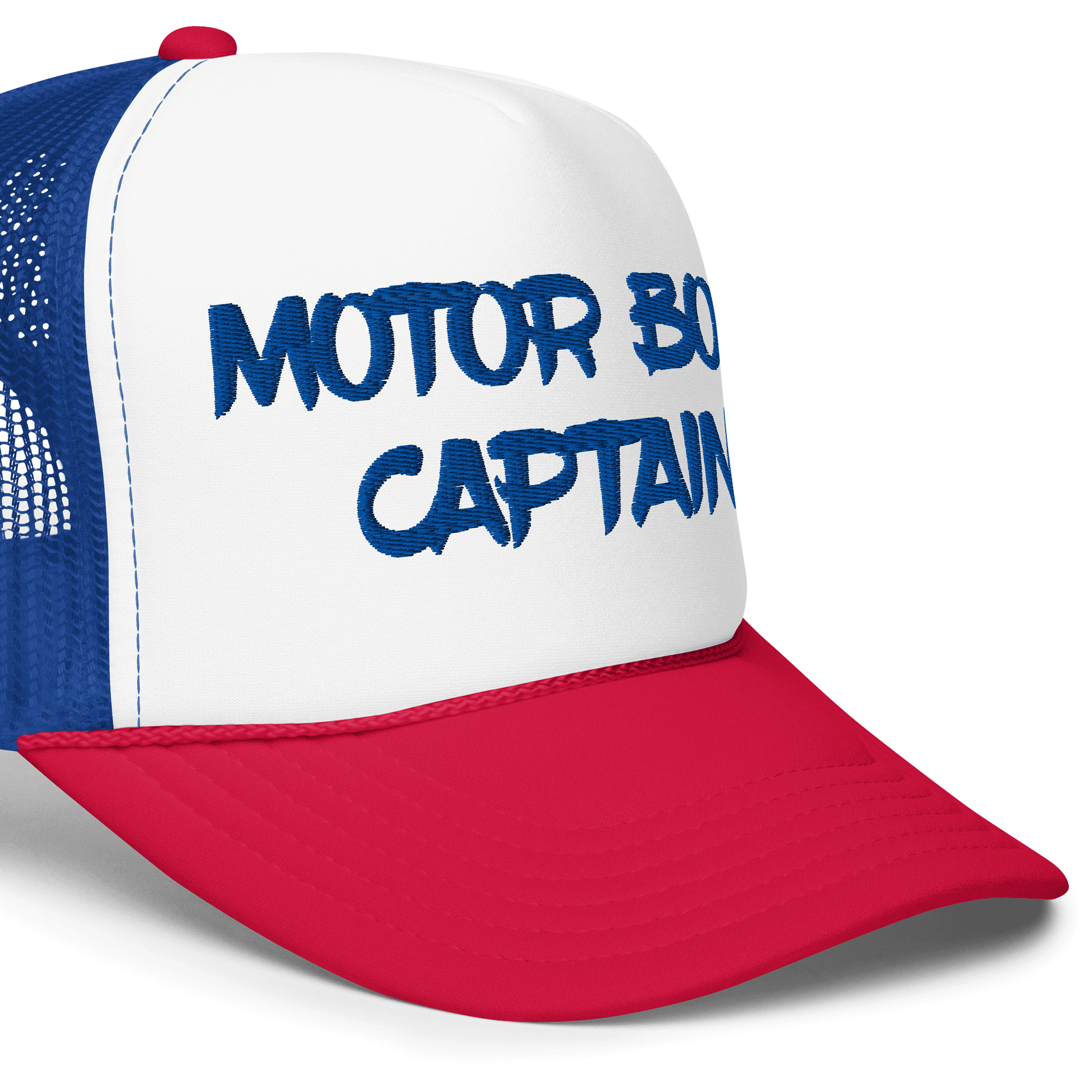 MOTOR BOAT Foam Trucker Hat product image (4)