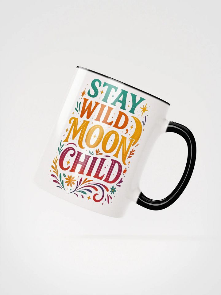 Stay Wild Moon Child Mug – Celestial Boho Coffee Cup product image (27)