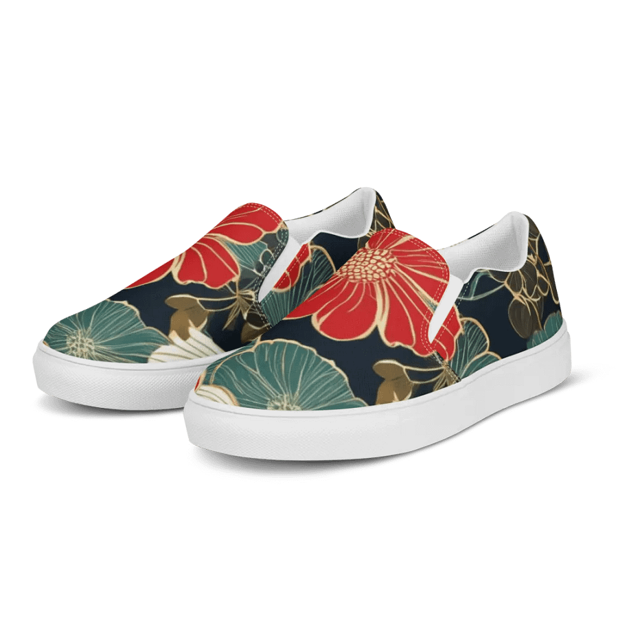 Floral Bliss Slip-On Canvas Shoes product image (5)