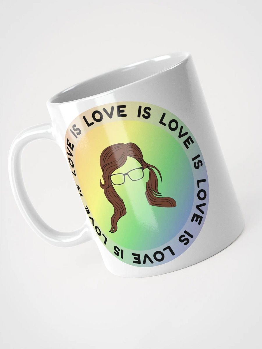 LOVE IS LOVE! White Mug product image (3)
