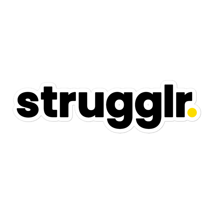Strugglr. Sticker product image (1)