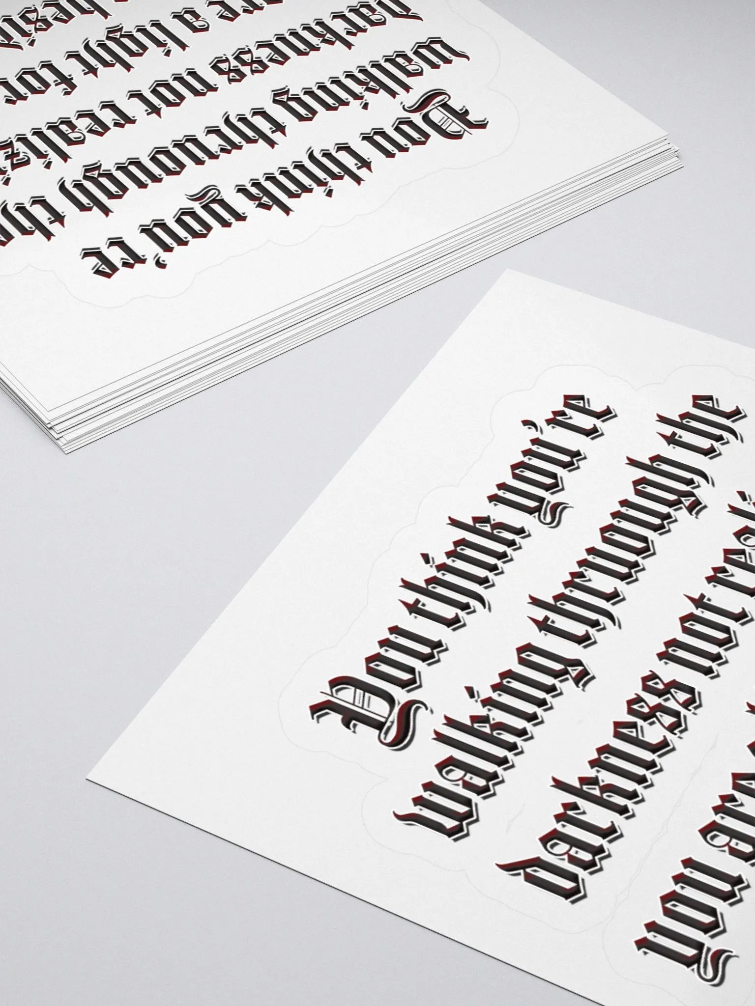 Positivity Darkness - Sticker product image (6)
