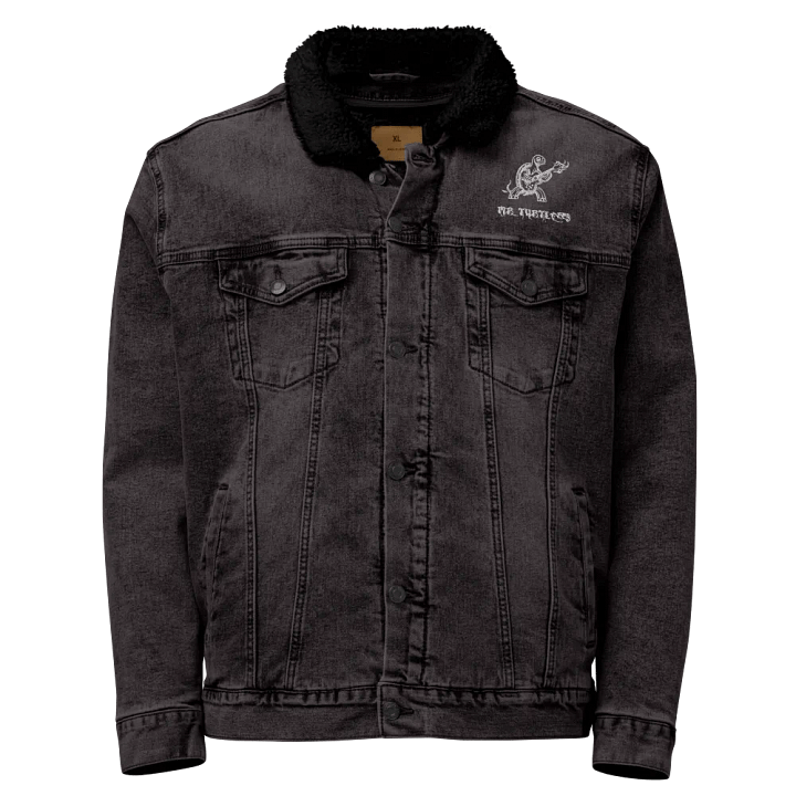 Mr_Turtle223 Unisex Sherpa Denim Jacket product image (1)
