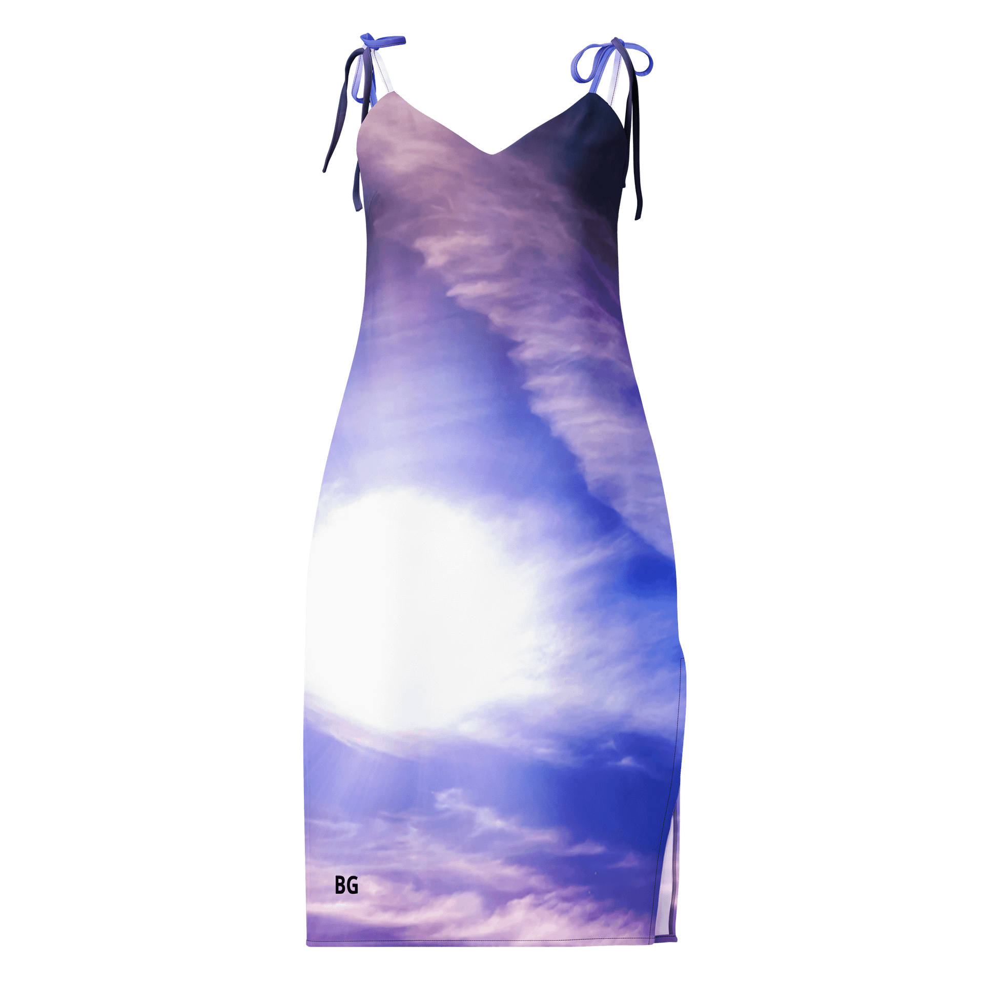 'Moods III' All-Over Slip Dress product image (2)