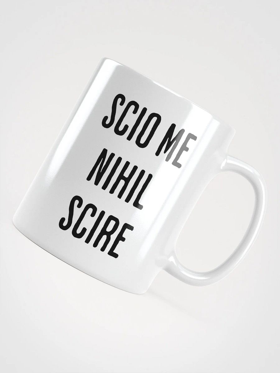 Scio Me Nihil Scire Mug product image (7)