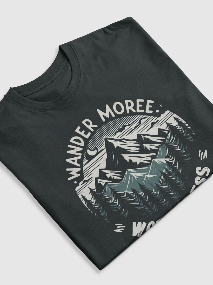 Wander More, Worry Less Men's Premium Tee product image (12)