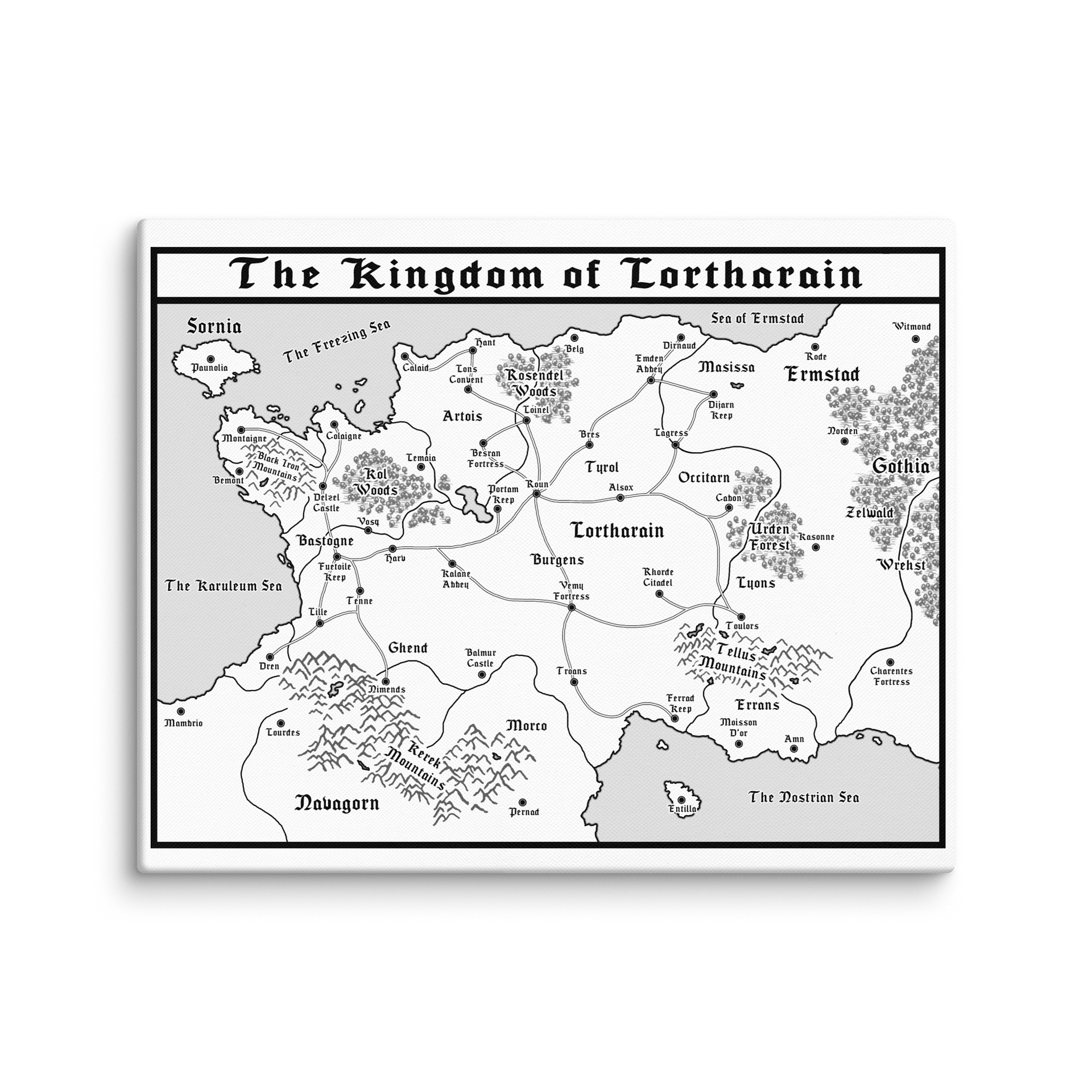 Lortharain Canvas Print product image (1)