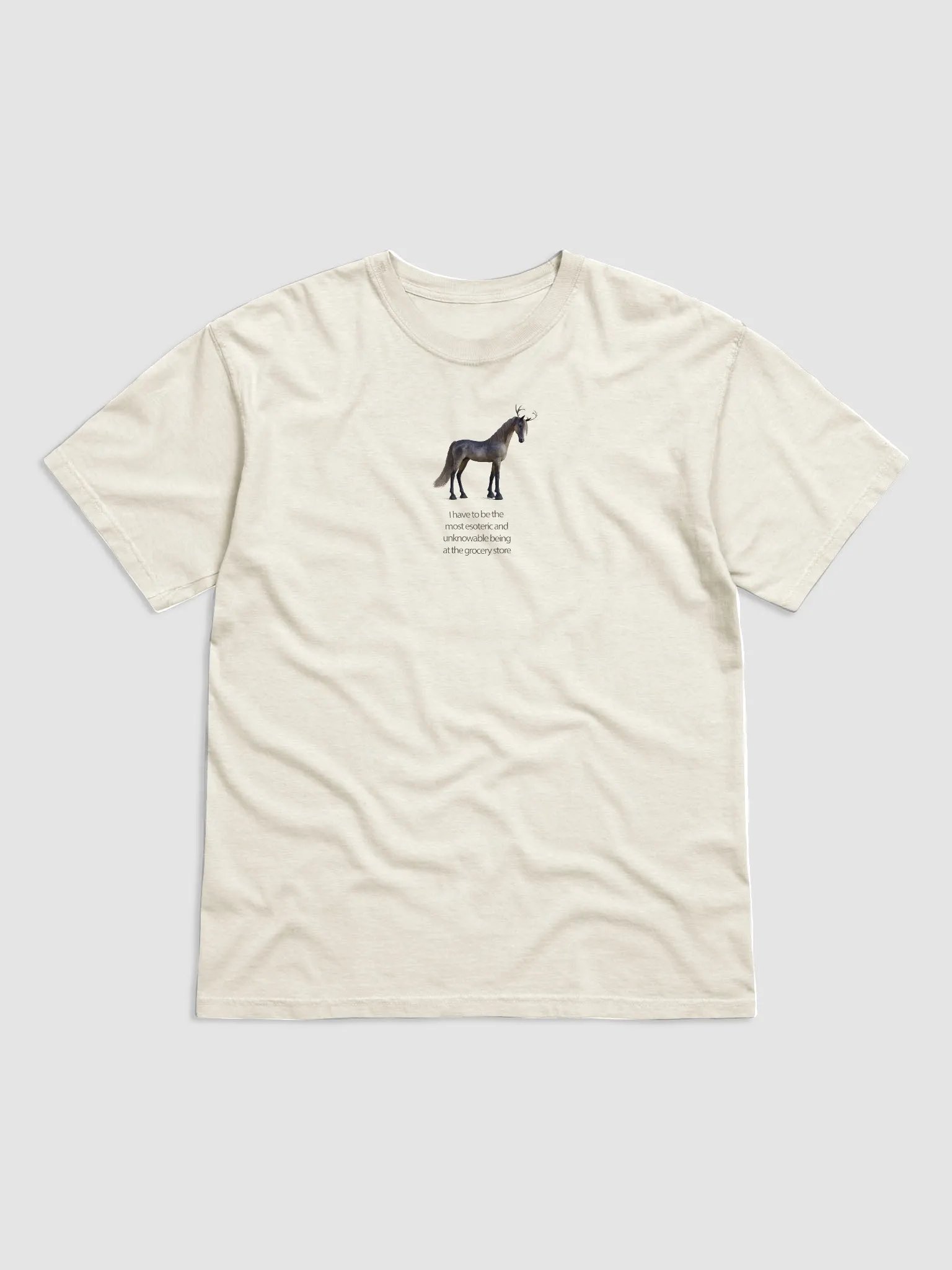 'I have to be the most esoteric being...' T Shirt (design on front) product image (21)