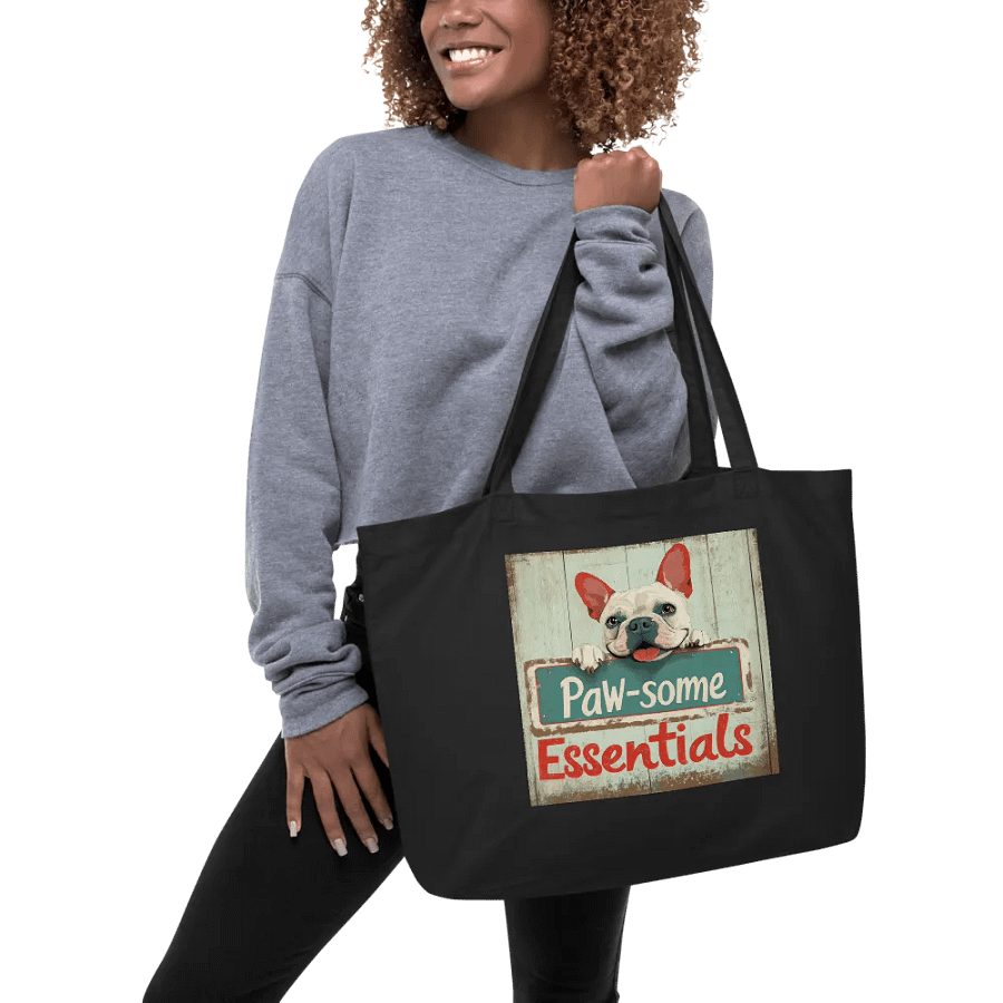 Paw-some Essentials Dog Lover Tote Bag product image (5)
