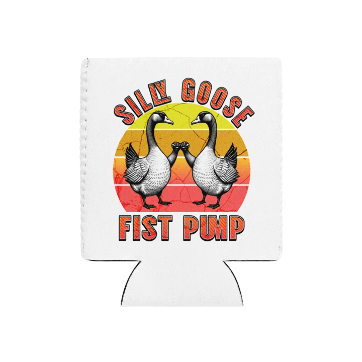 Silly Goose Fist Pump Can Cooler product image (1)
