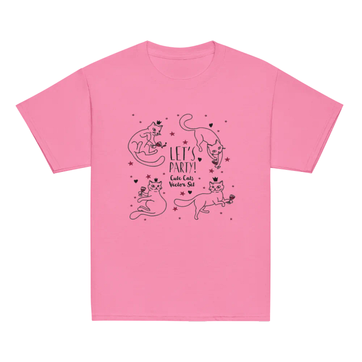 Kids T-Shirt Doodle Cats product image (2)