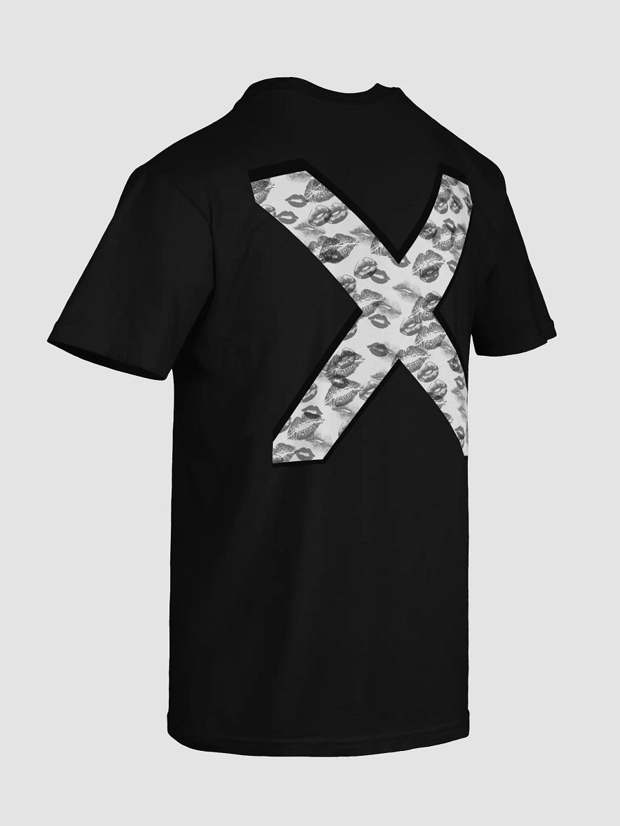White X Black Lipstick Kisses Shirt product image (103)
