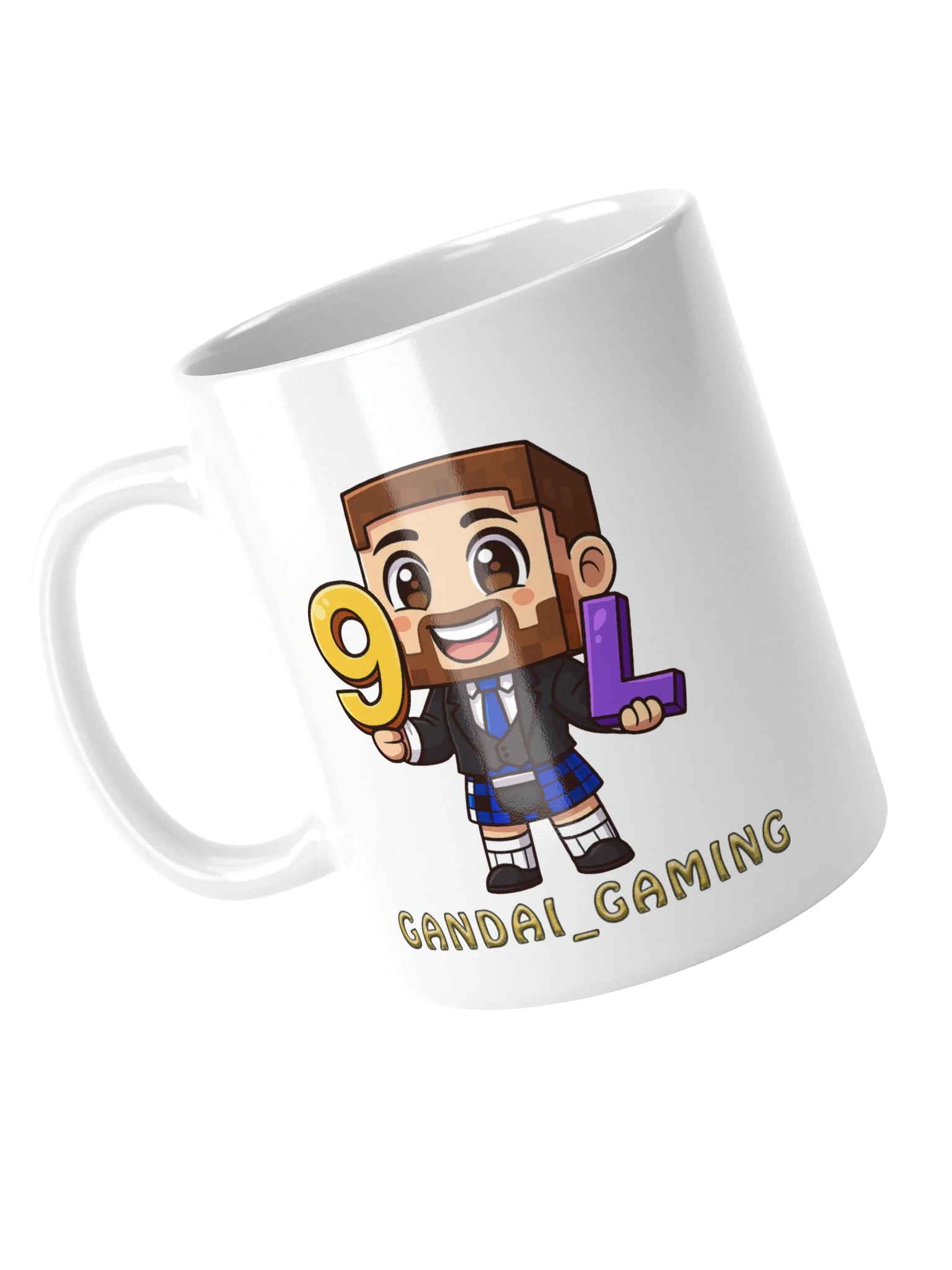9LS4 Gandai_Gaming White Glossy Mug product image (10)