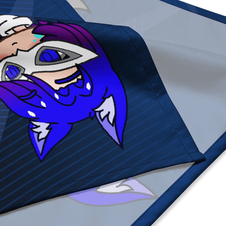 Blue Husky Duo All-Over Bandana product image (4)