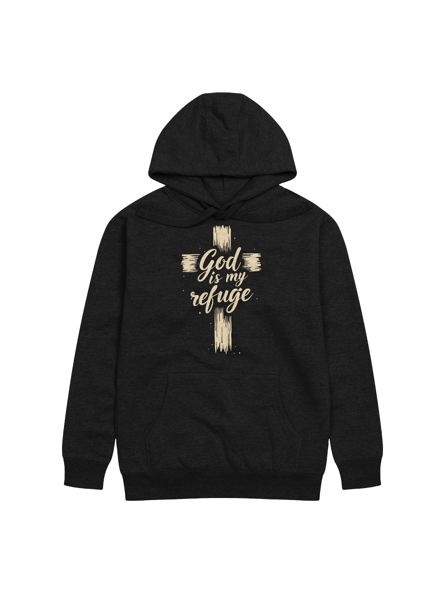 God Is My Refuge Premium Hoodie product image (1)