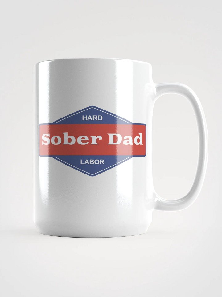 Sober Dad Mug Classic White product image (1)