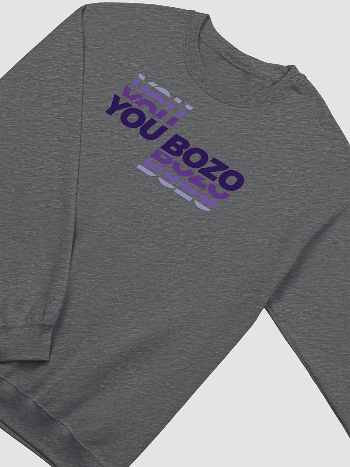 You BOZO Purple crewneck product image (2)