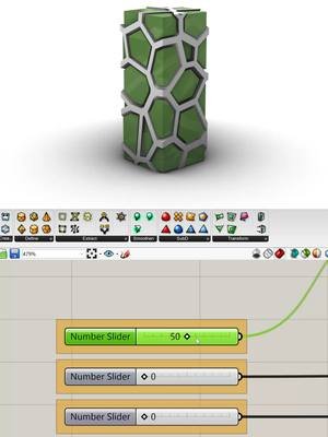 Grasshopper - EX 22 - Voronoi 3D + Solid difference #architecturestudentlife #architecturemodel #model #render #parametricdesign #architect #parametricarchitecture #architecturestudent #modeling #architecture #architecturedesign #rendering #grasshopper #architectureschool #models #rhino #grasshopper3d #architecturetiktok #zahahadid #design
