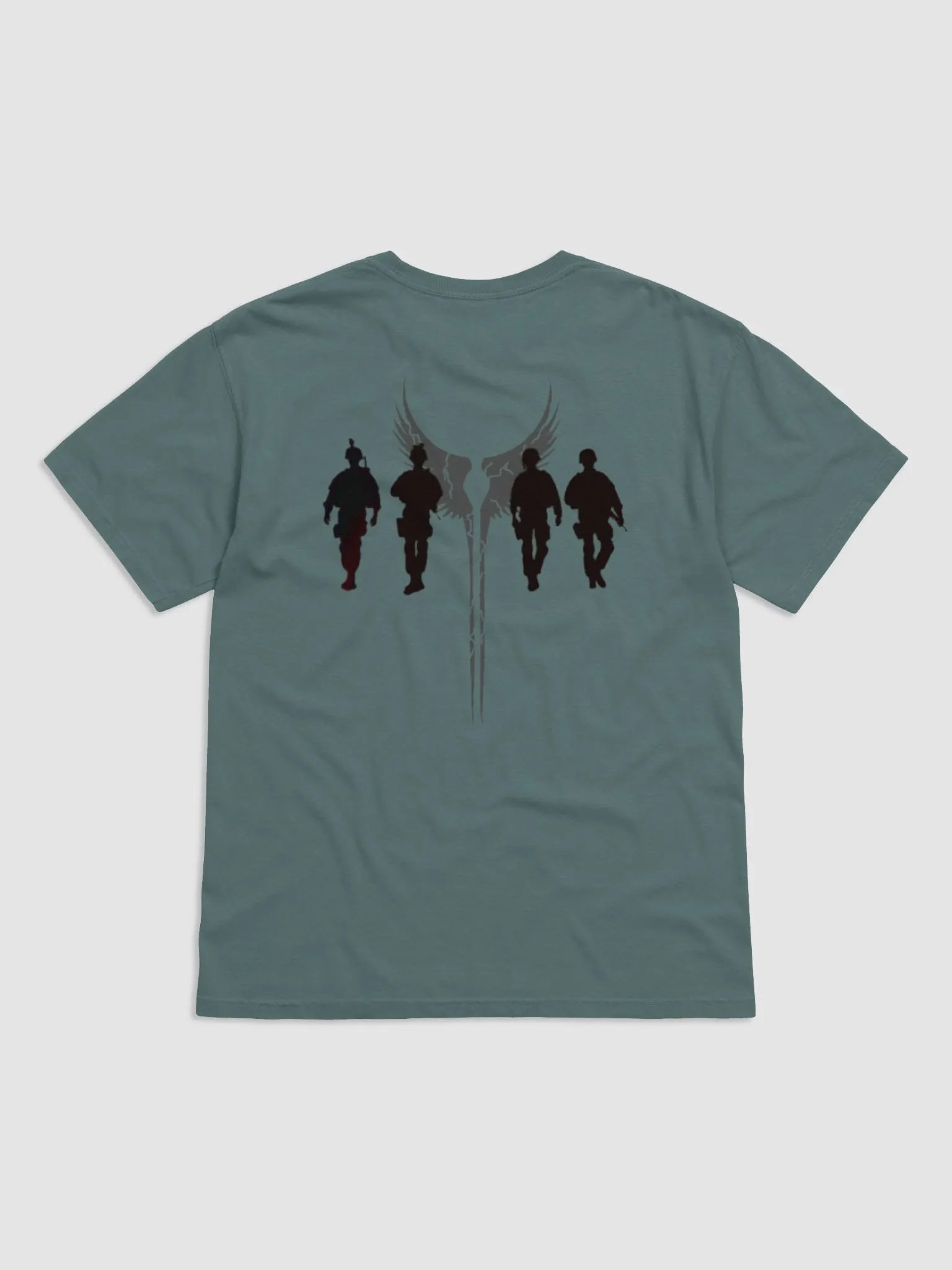Valkyrie Escorting the QRF Heavyweight Tee product image (8)
