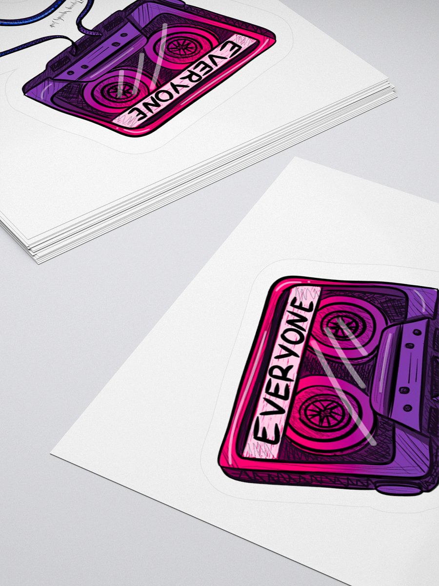 Bisexual Mix Tape- Sticker product image (4)