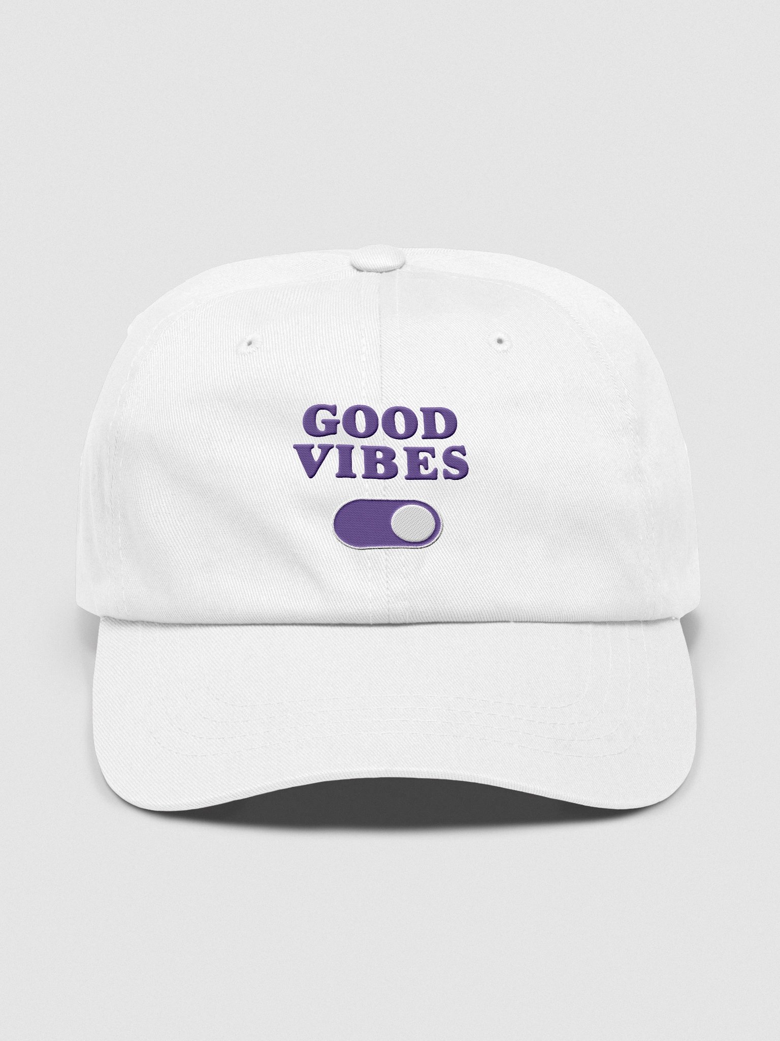 "Good Vibes" Embroidered Classic Hat | MyTime Movie Network Collection product image (1)