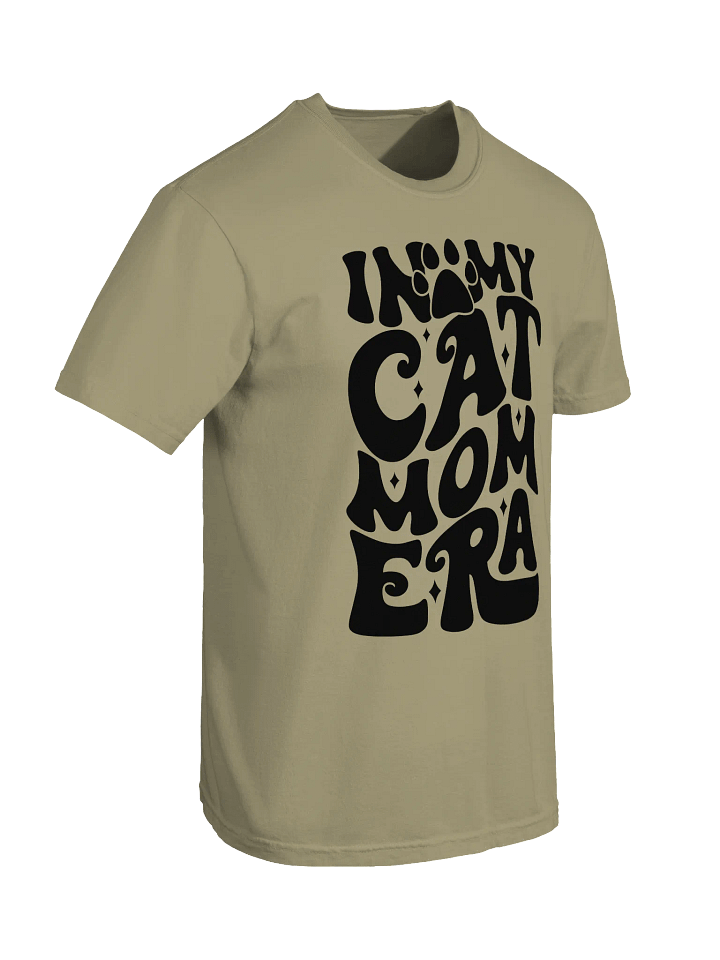 In My Cat Mom Era T-Shirt - Relaxed Fit Heavyweight Unisex Cotton T-Shirt product image (2)