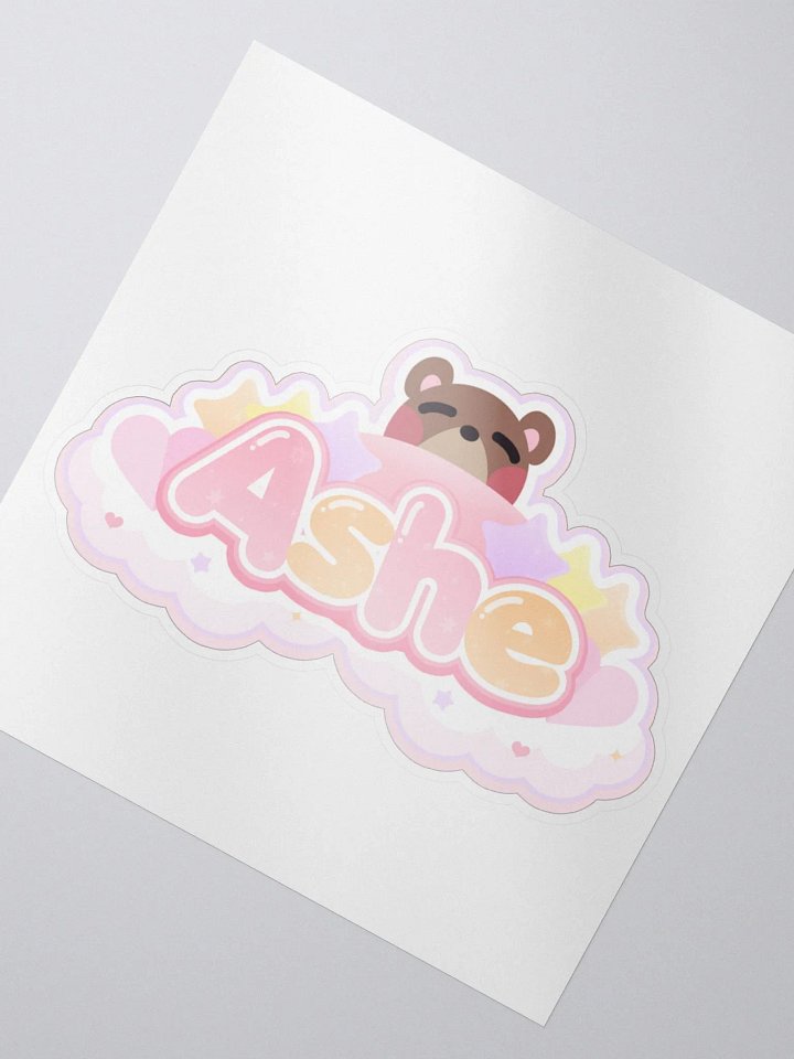 Ashe Logo Sticker! ˚ ༘♡ ⋆｡˚ product image (2)
