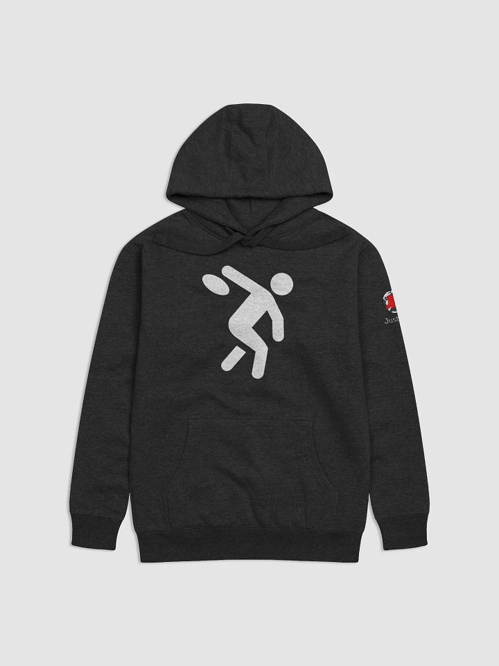 JustDisc - Cotton Heritage Unisex Premium Hoodie (White Logo) product image (1)