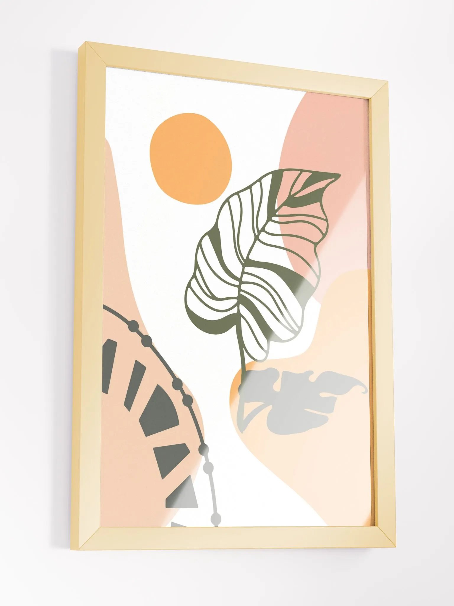 Botanical Harmony Framed Poster product image (13)