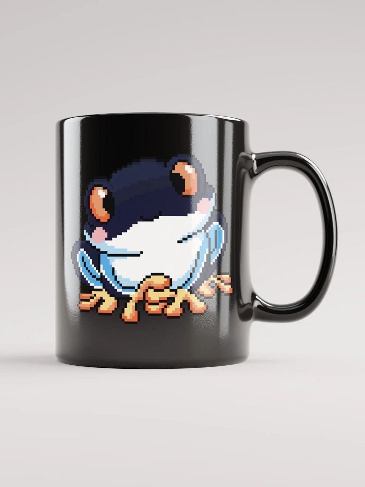 Black Rip the Frog Black Glossy Mug product image (2)