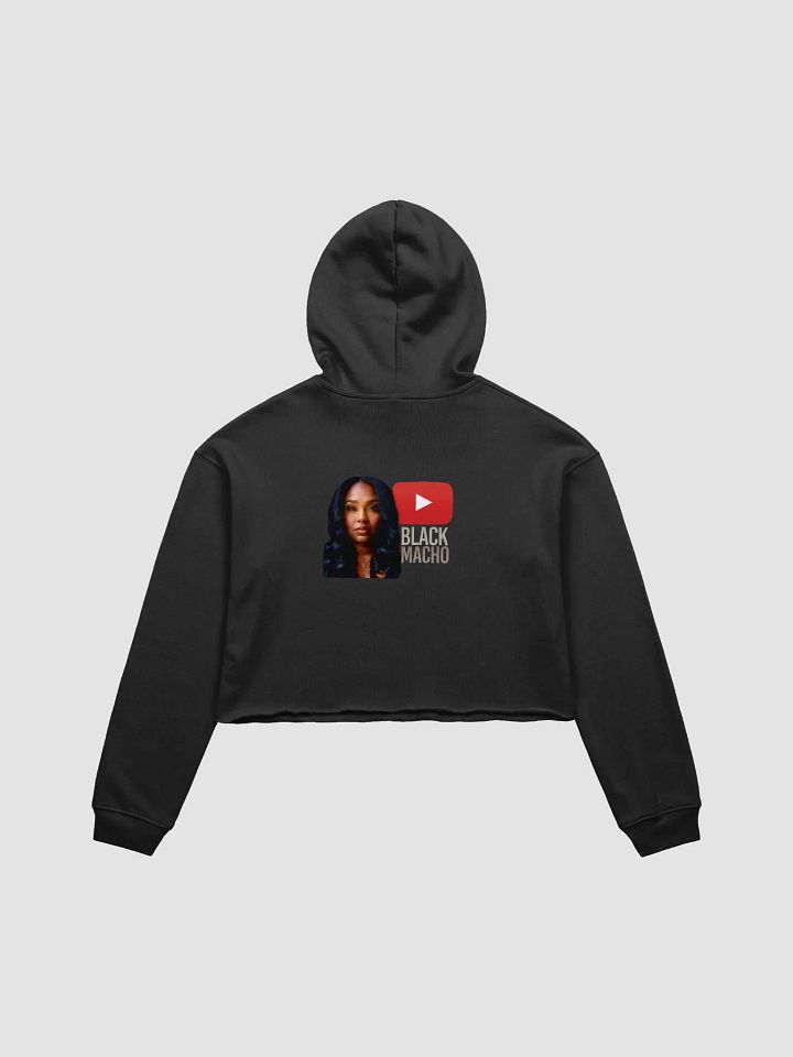 Black Macho Crop Hoodie product image (2)