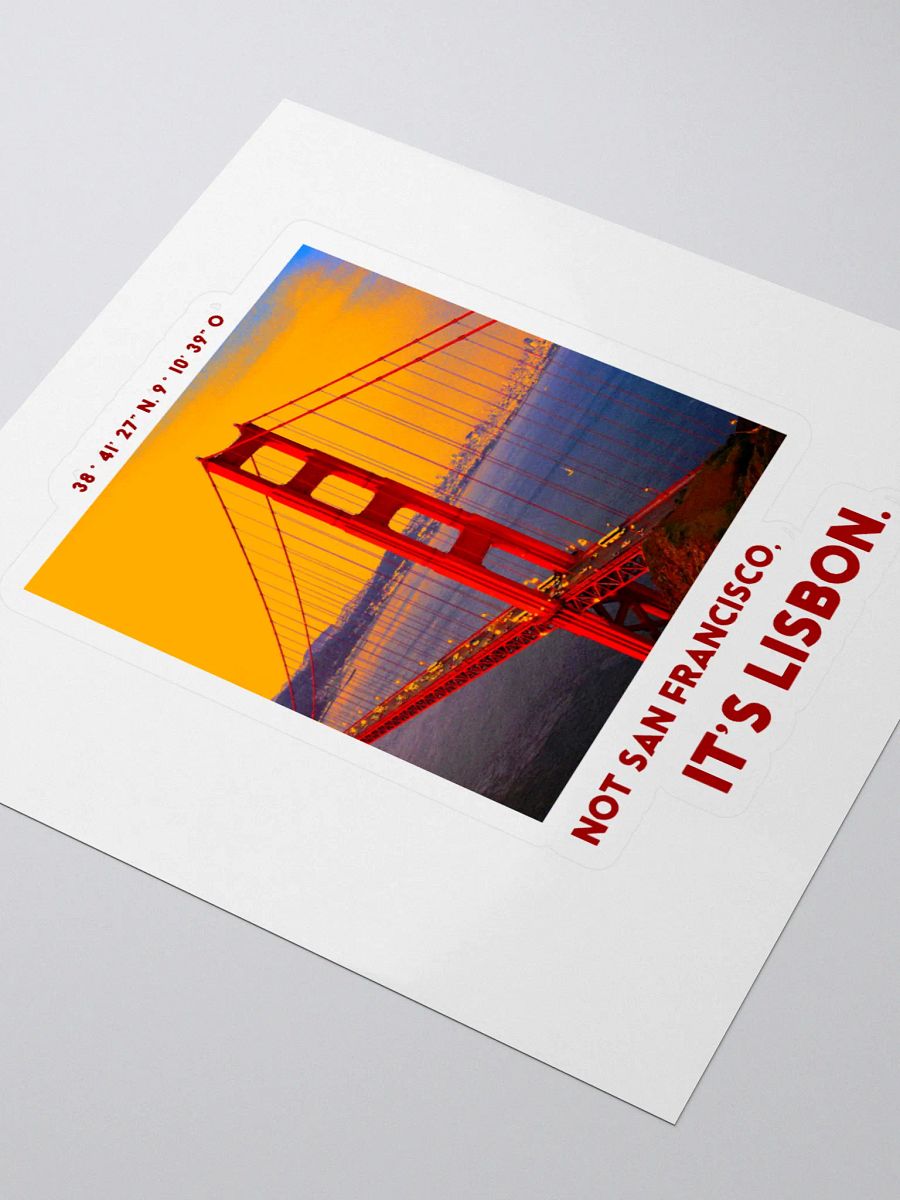 It's Lisbon! (Sticker) product image (3)