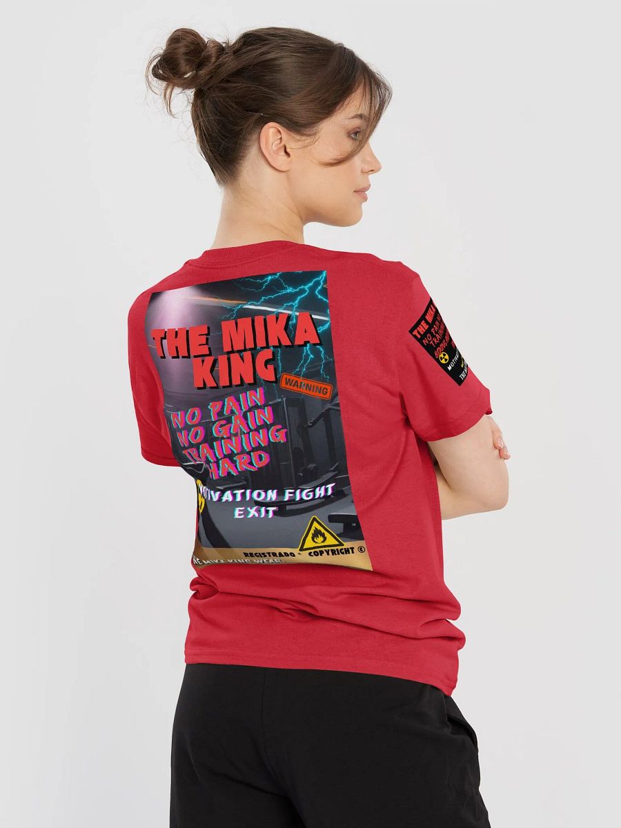 Camiseta de peso pesado de Gildan y The Mika King No Pain No Gaing Training Hard Edition 1. product image (6)
