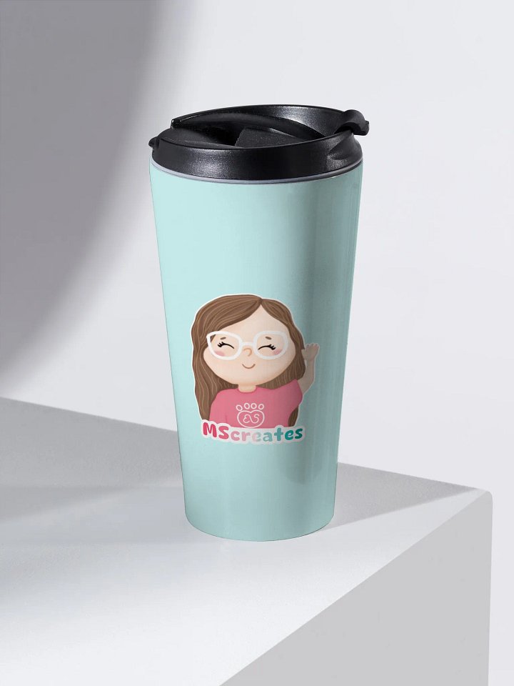 Mscreates Logo Tumbler Turquoise product image (1)