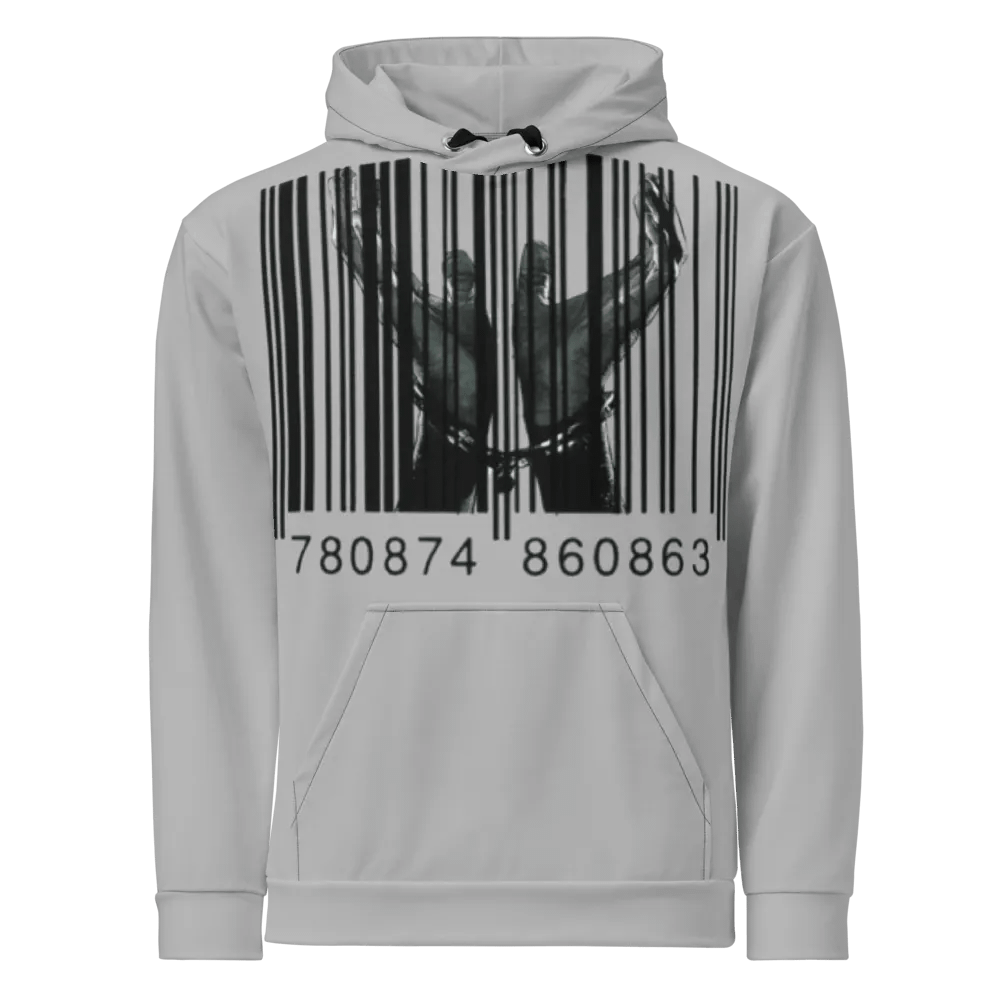 Chained By Capitalism - All Over Print Hoodie. product image (6)