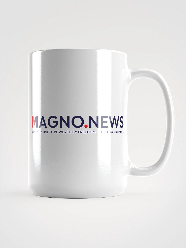 White Glossy Mug by MAGNO NEWS product image (1)