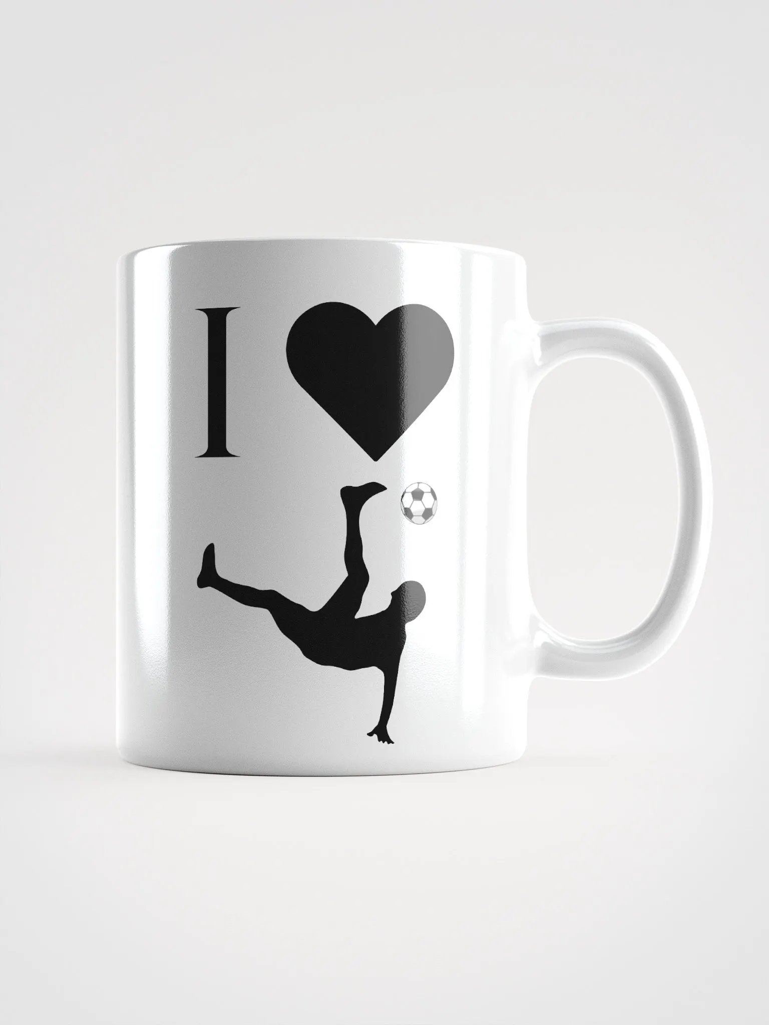 I ❤️ Soccer Mug product image (1)