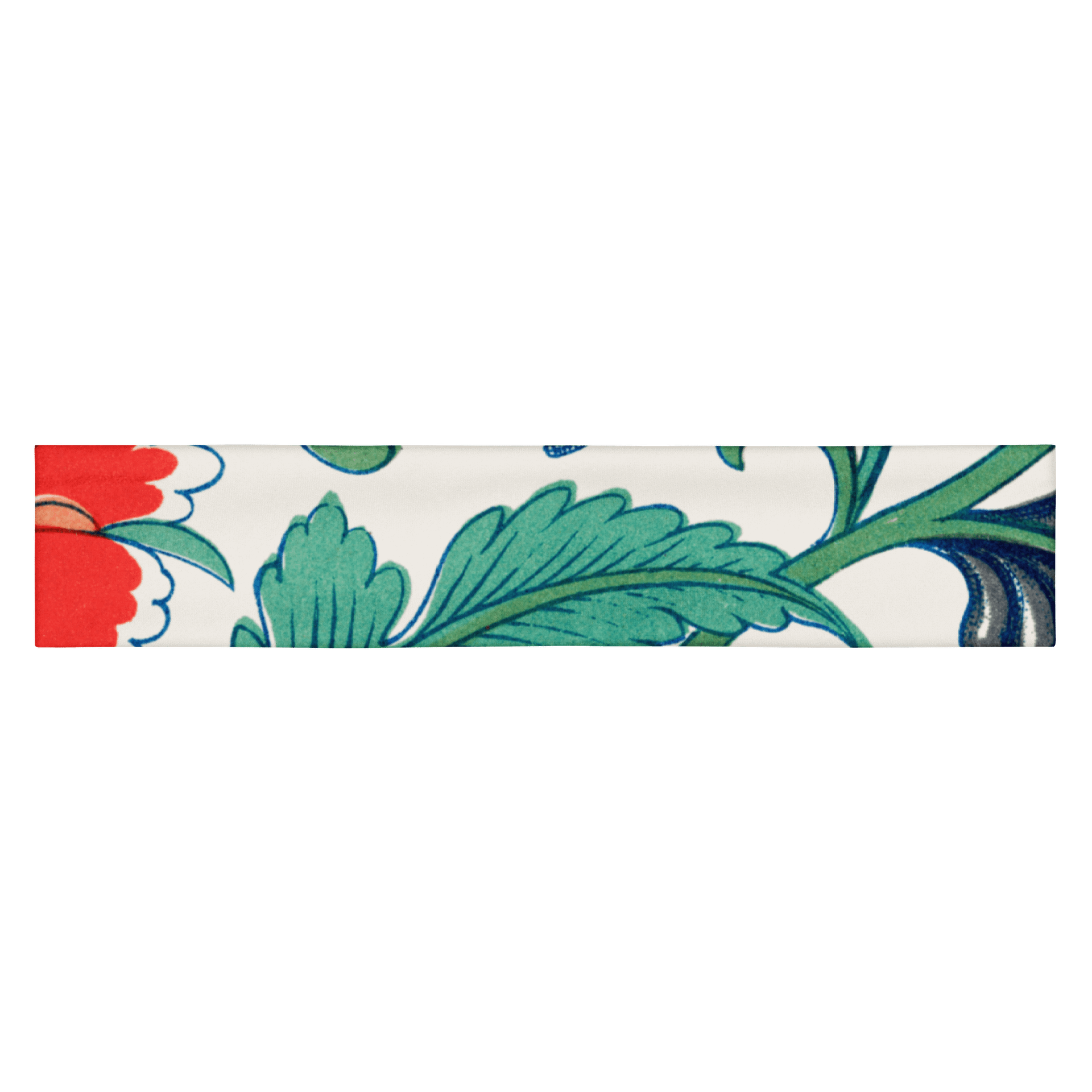 Red Floral Pattern. Headband product image (1)